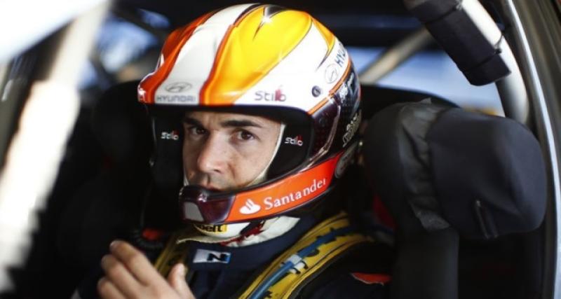  - WRC : Dani Sordo avec Hyundai 2 ans de plus