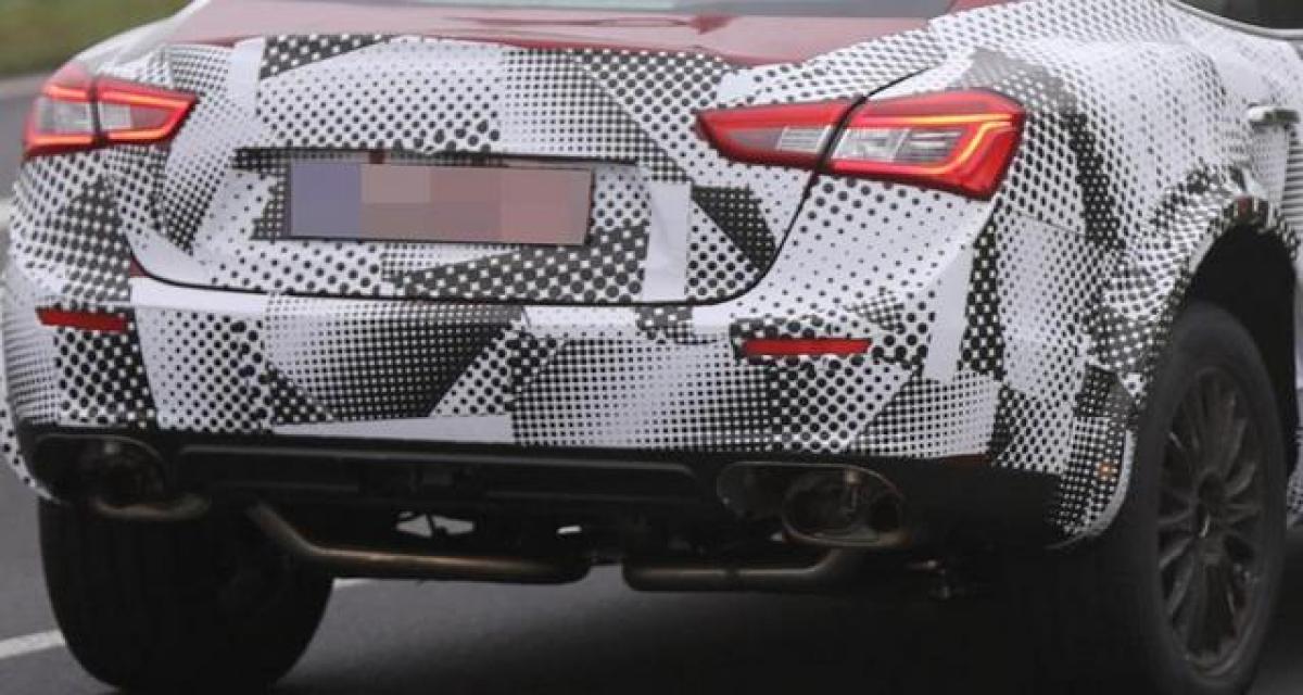 Spyshot : suite du développement pour le Maserati Levante
