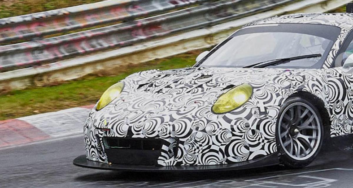 Spyshots : la Porsche 911 GT3-R sur le Nürburgring