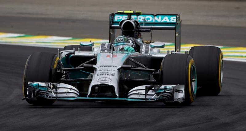  - F1 Interlagos 2014: Rosberg réduit l'écart