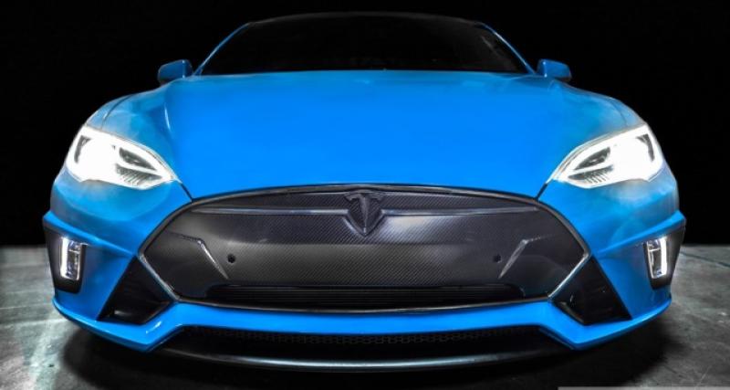  - Unplugged Performance carbonise la Tesla S
