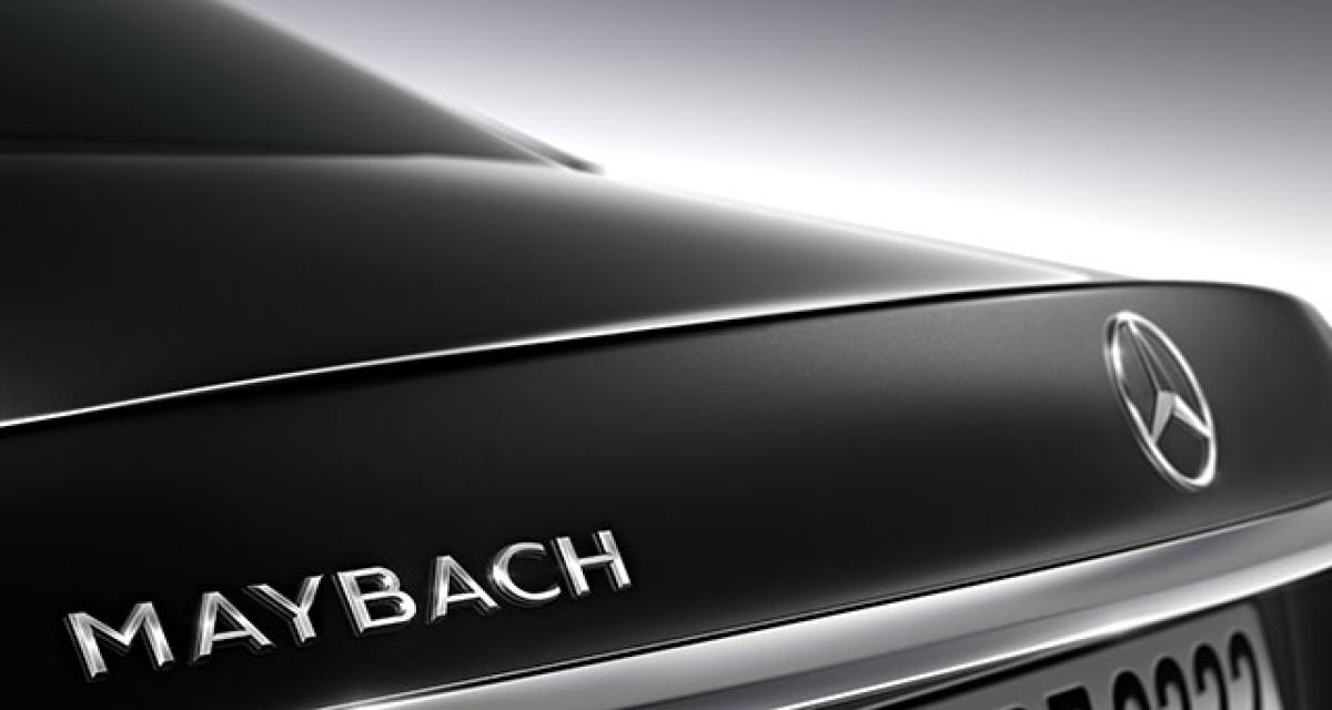 Premières images de la Mercedes-Maybach S600