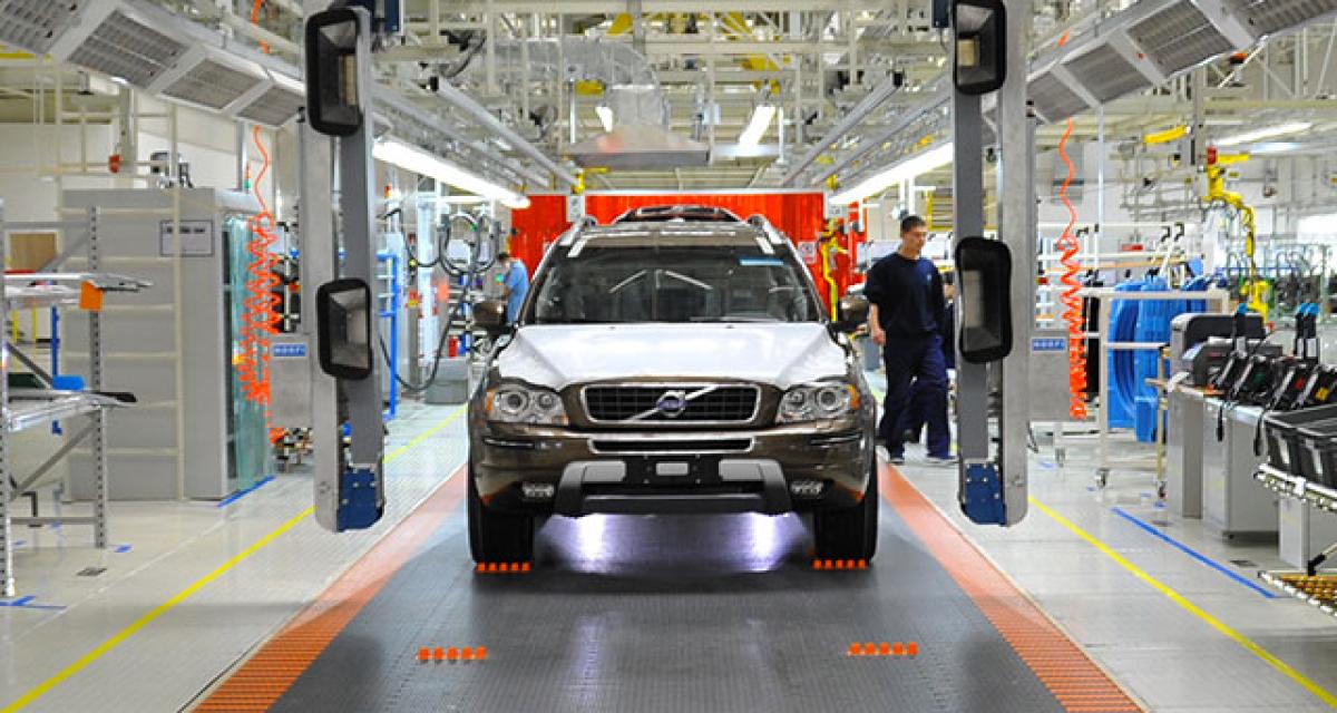 Volvo ajoute sa plateforme SPA dans l'usine de Daqing