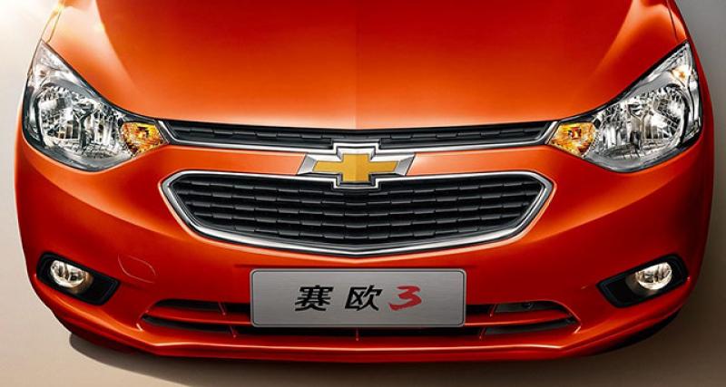  - Guangzhou 2014: une nouvelle Chevrolet Sail
