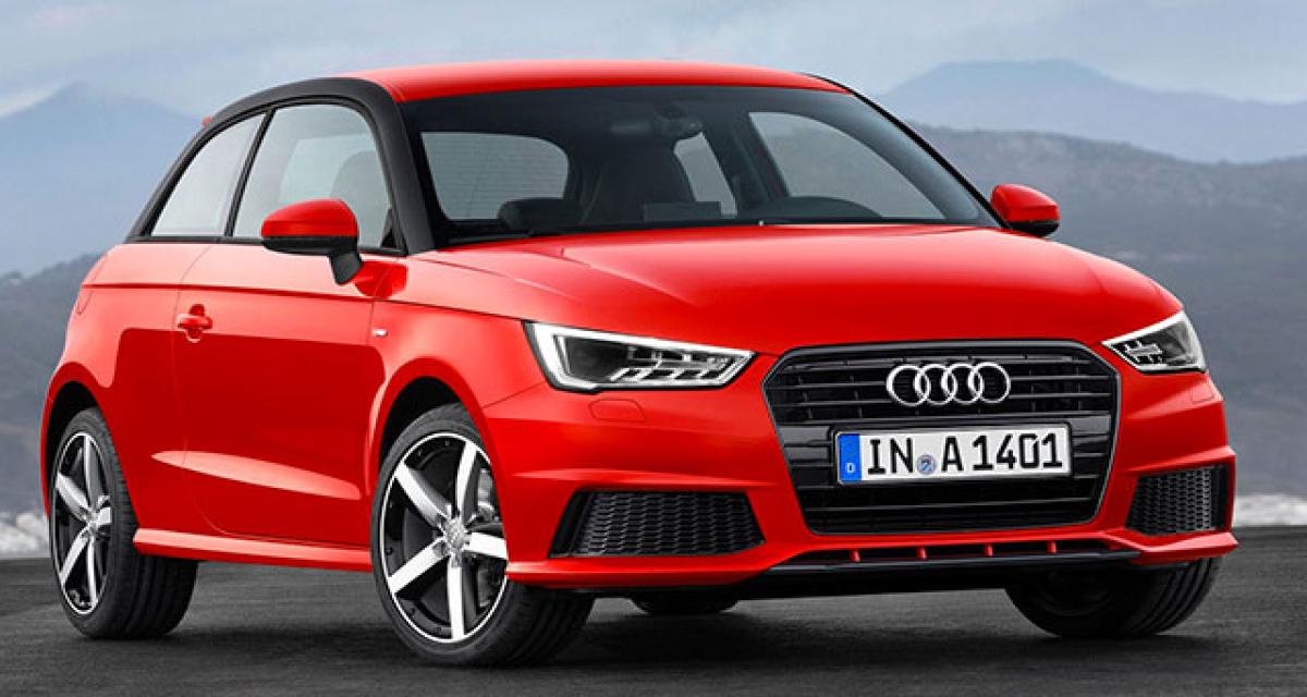 Retouches et nouveaux moteurs pour l'Audi A1