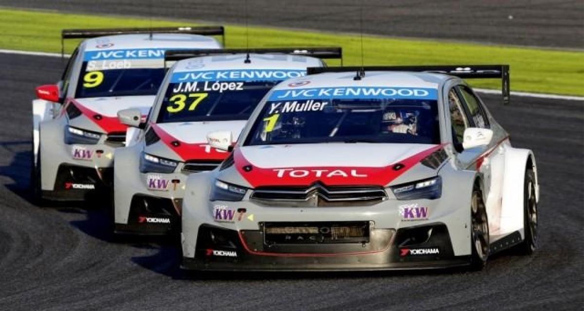 WTCC : Citroën reconduit ses pilotes et accueille le Sébastien Loeb Racing