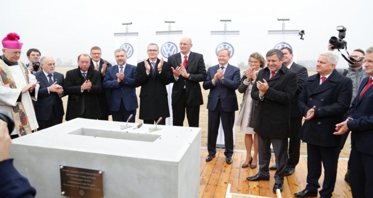 Coup d'envoi pour la nouvelle usine VW en Pologne