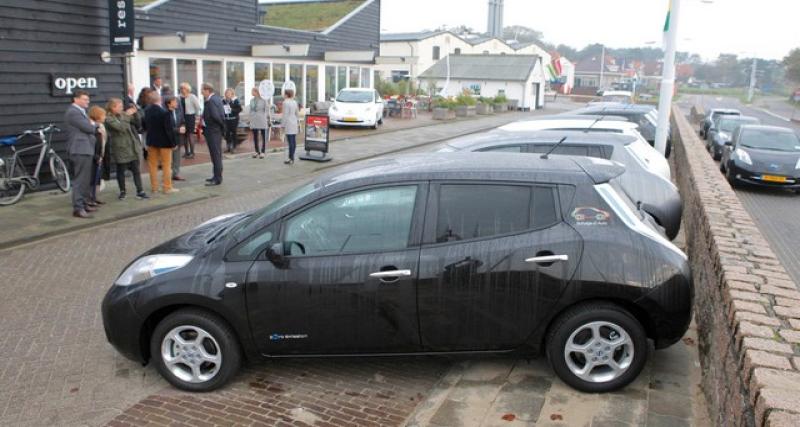  - Des Nissan Leaf en autopartage sur une île des Pays-Bas