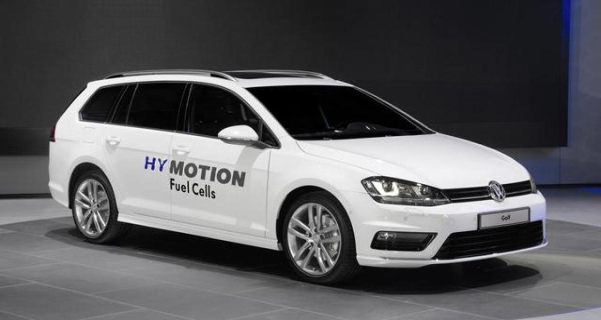 Los Angeles 2014 : Volkswagen Golf SportWagen HyMotion