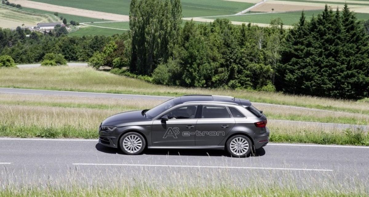 Audi augmente la production de l'A3 Sportback e-tron