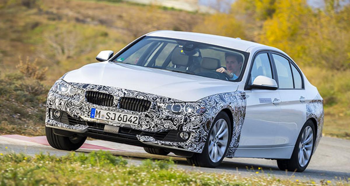 BMW montre la Série 3 hybride rechargeable