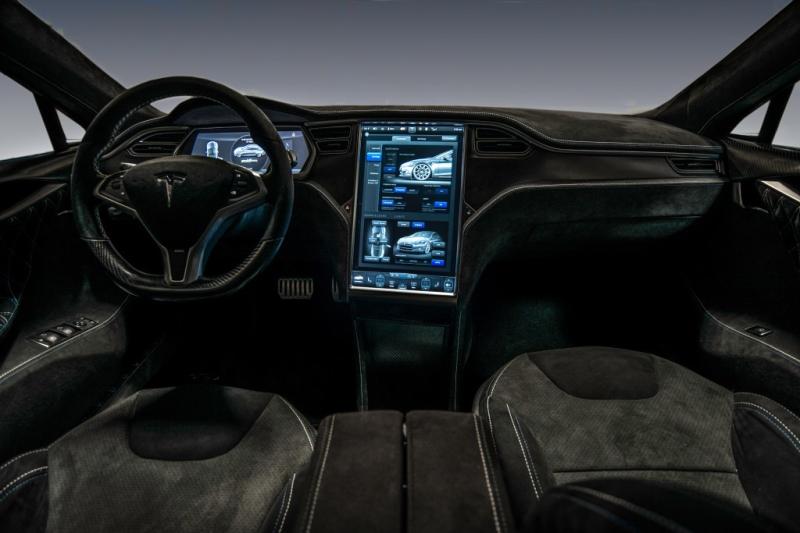  - Unplugged Performance carbonise la Tesla S 1