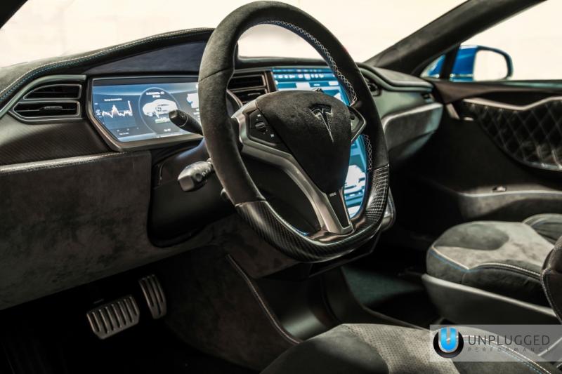  - Unplugged Performance carbonise la Tesla S 1