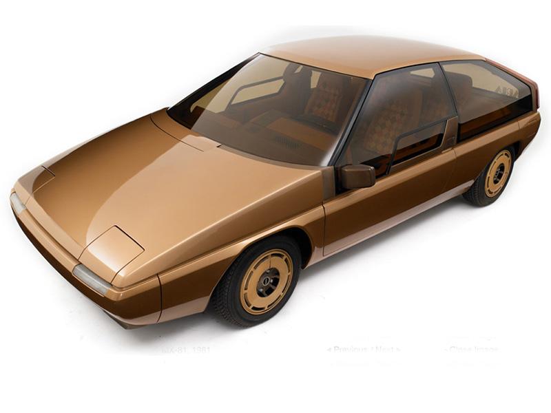  - Les concepts Bertone : Mazda MX-81 Aria (1981) 1