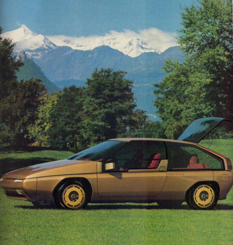  - Les concepts Bertone : Mazda MX-81 Aria (1981) 1