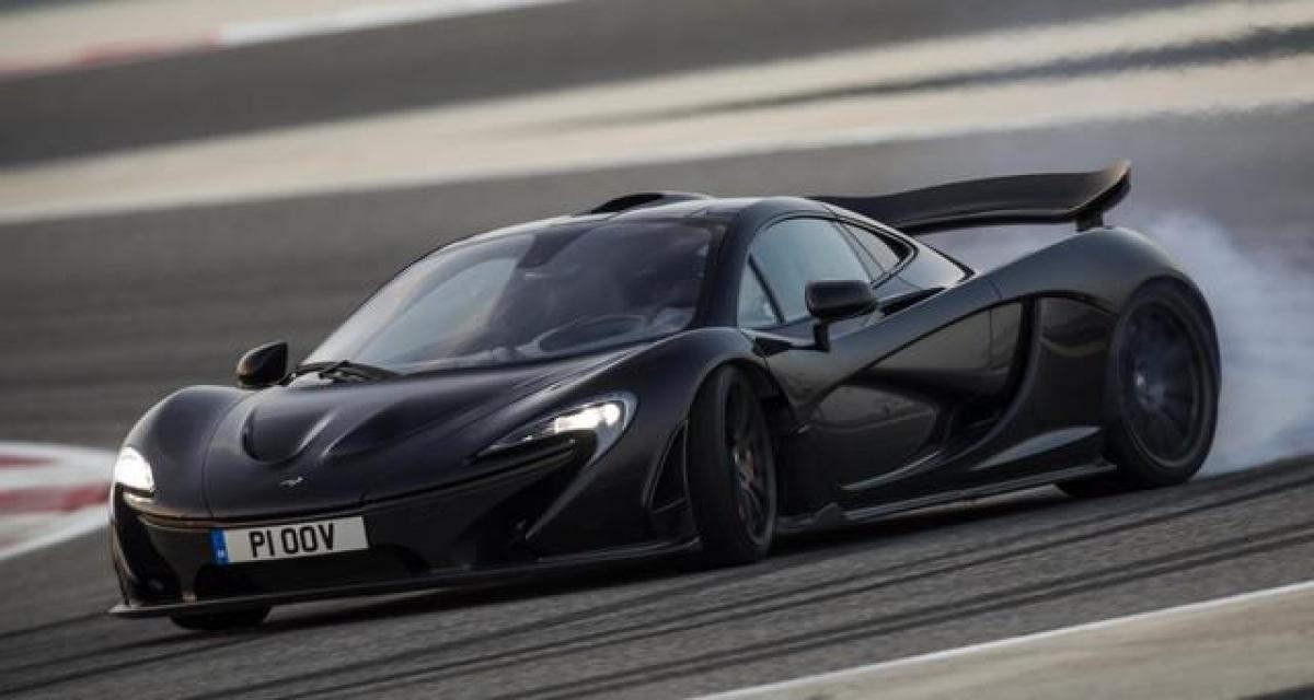20 des 375 McLaren P1 en carrosserie 100 % carbone