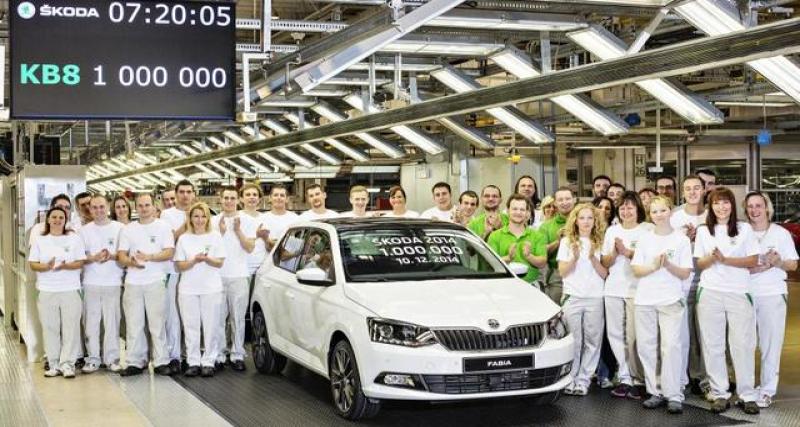  - Škoda : le million 