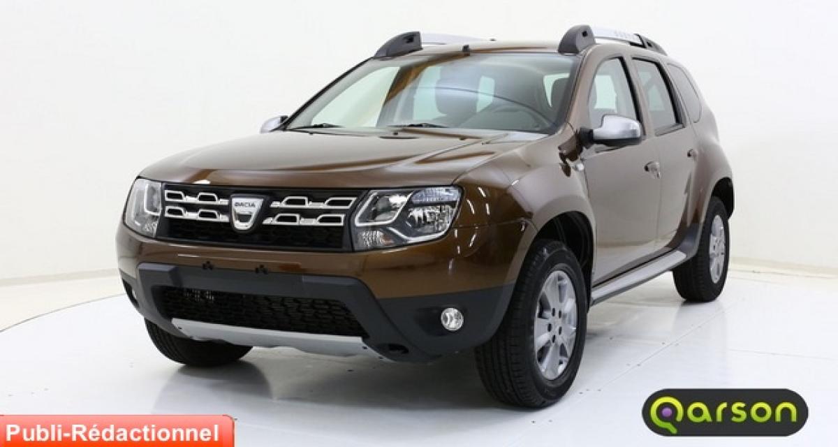 Kia Sportage et Dacia Duster à prix cassés avec Qarson&Go