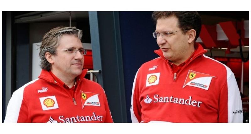  - F1 : Pelletée de départs chez Ferrari