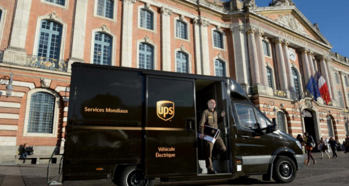 UPS teste deux camions électriques à Toulouse