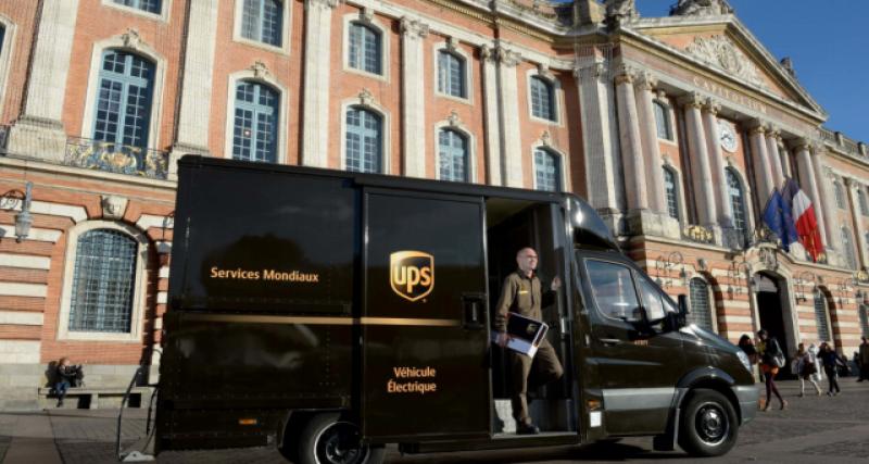  - UPS teste deux camions électriques à Toulouse