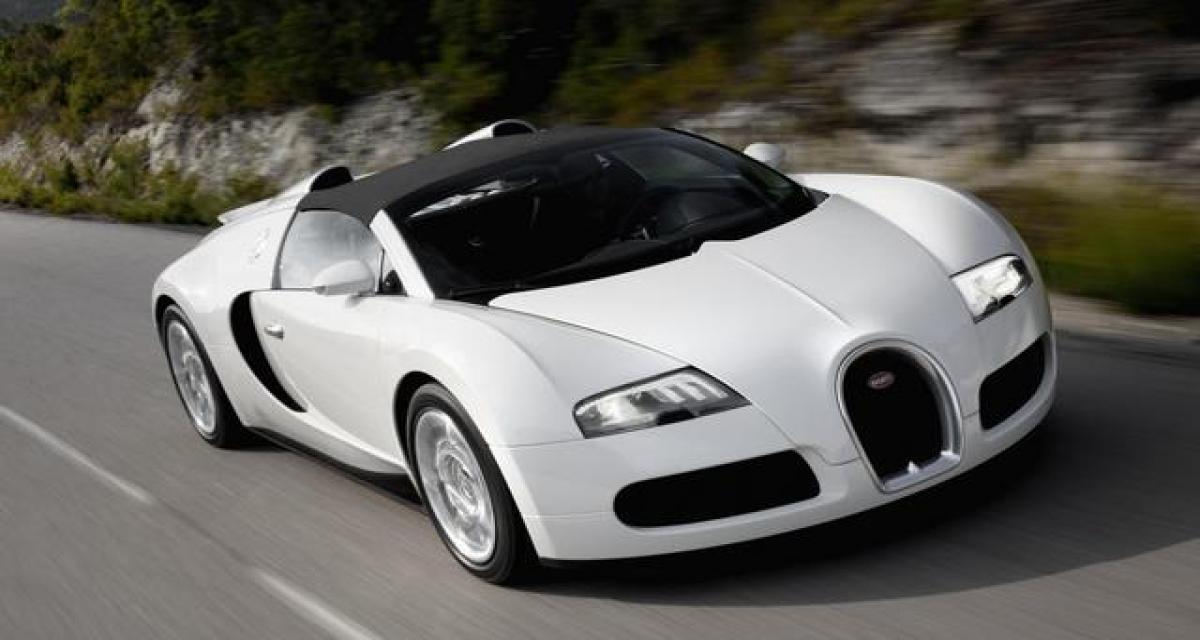 Bugatti Veyron Grand Sport : moins de dix unités 