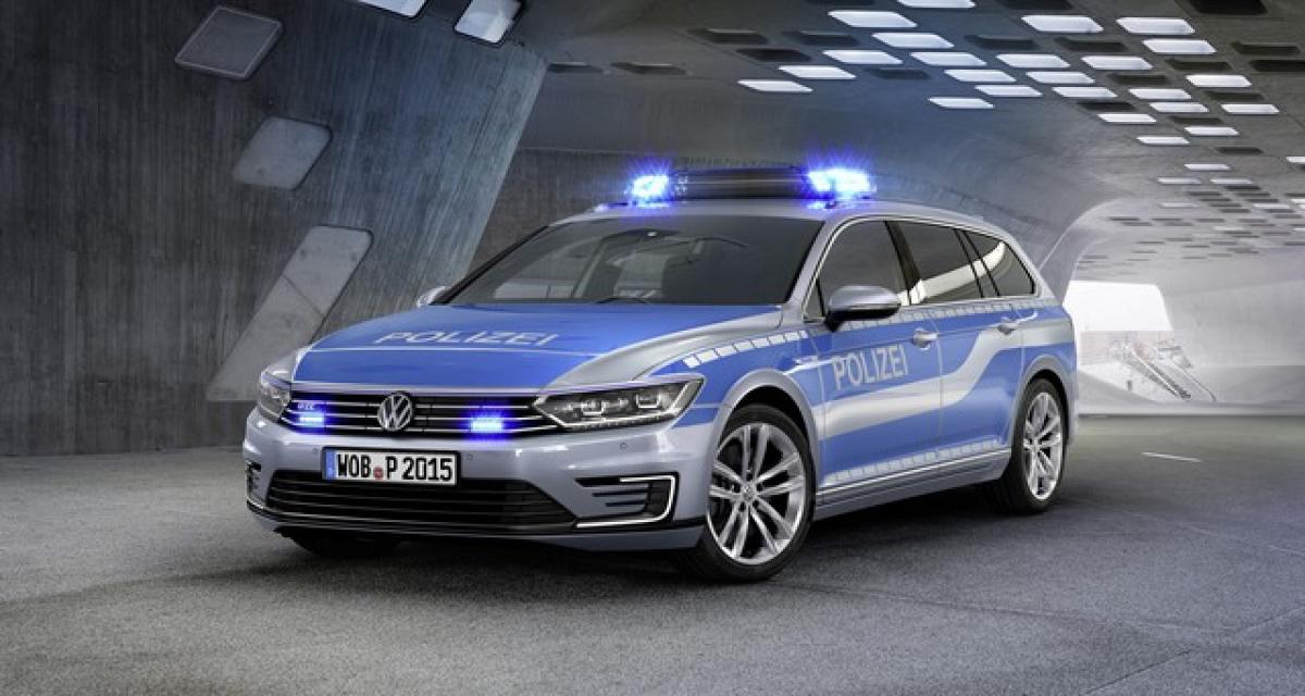 Des VW Passat GTE pour la polizei