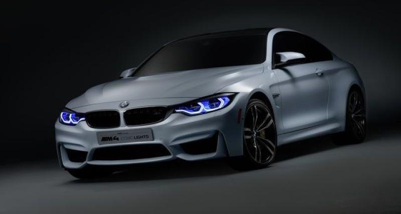  - CES 2015 : BMW M4 Iconic Light Concept