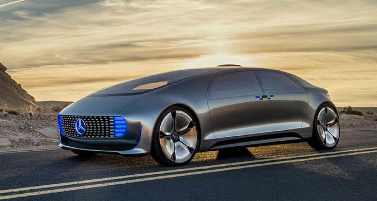 CES 2015 : Mercedes F015 Luxury in Motion