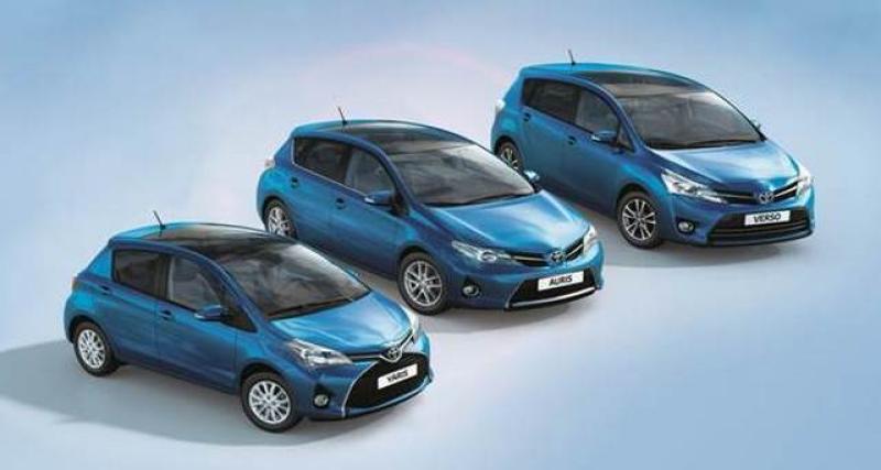  - Nouvelle série spéciale SkyBlue pour trois Toyota