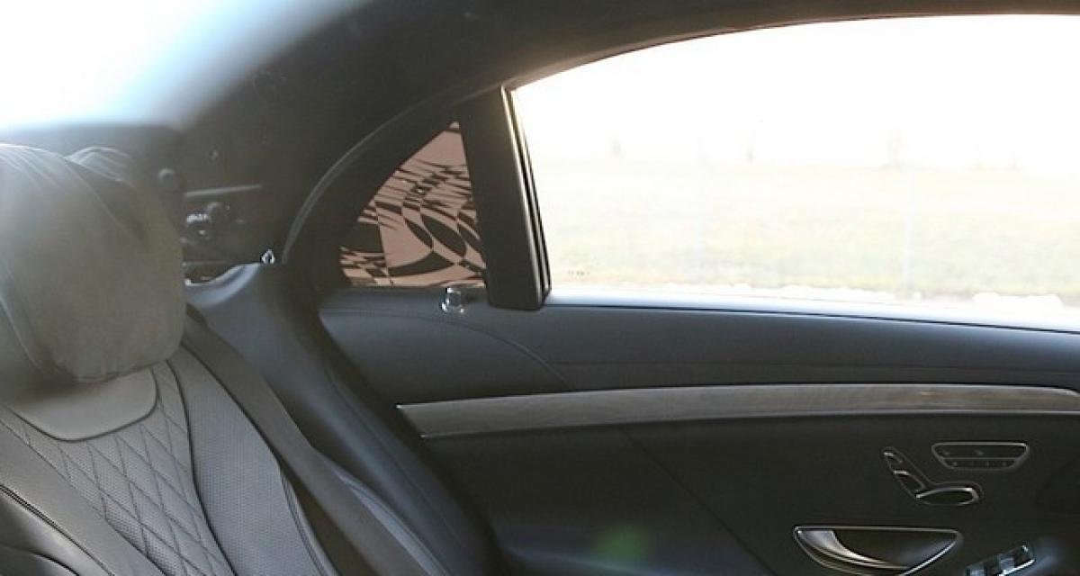 Spyshots : l'intérieur de la Mercedes S600 Pullman