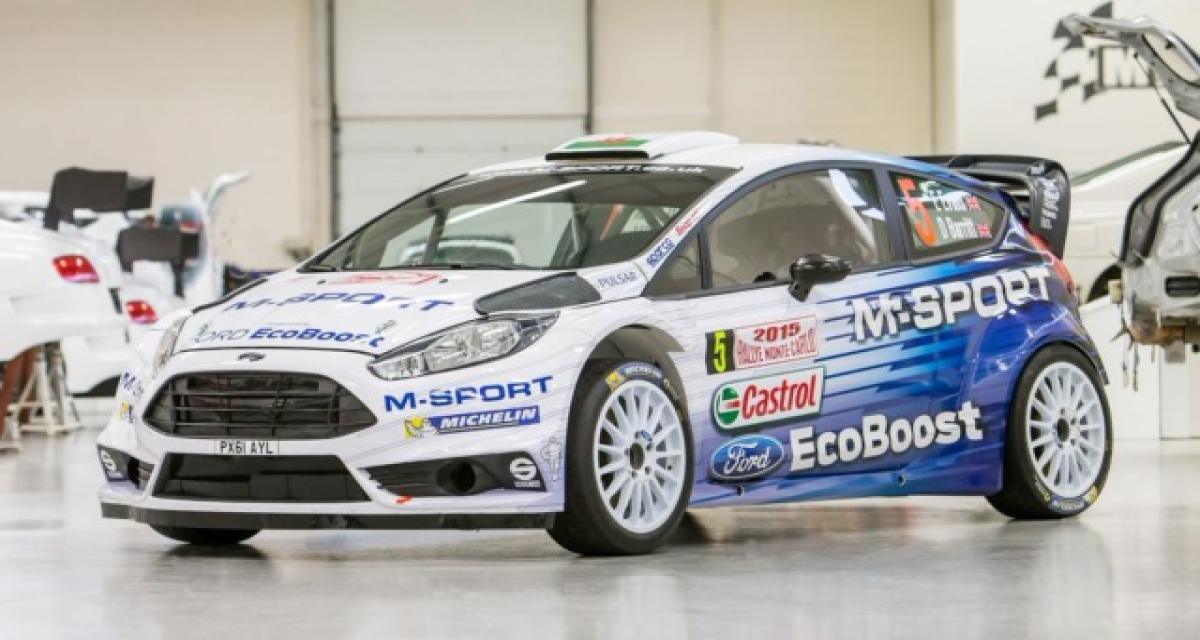 WRC 2015 : M-Sport dévoile ses nouvelles couleurs