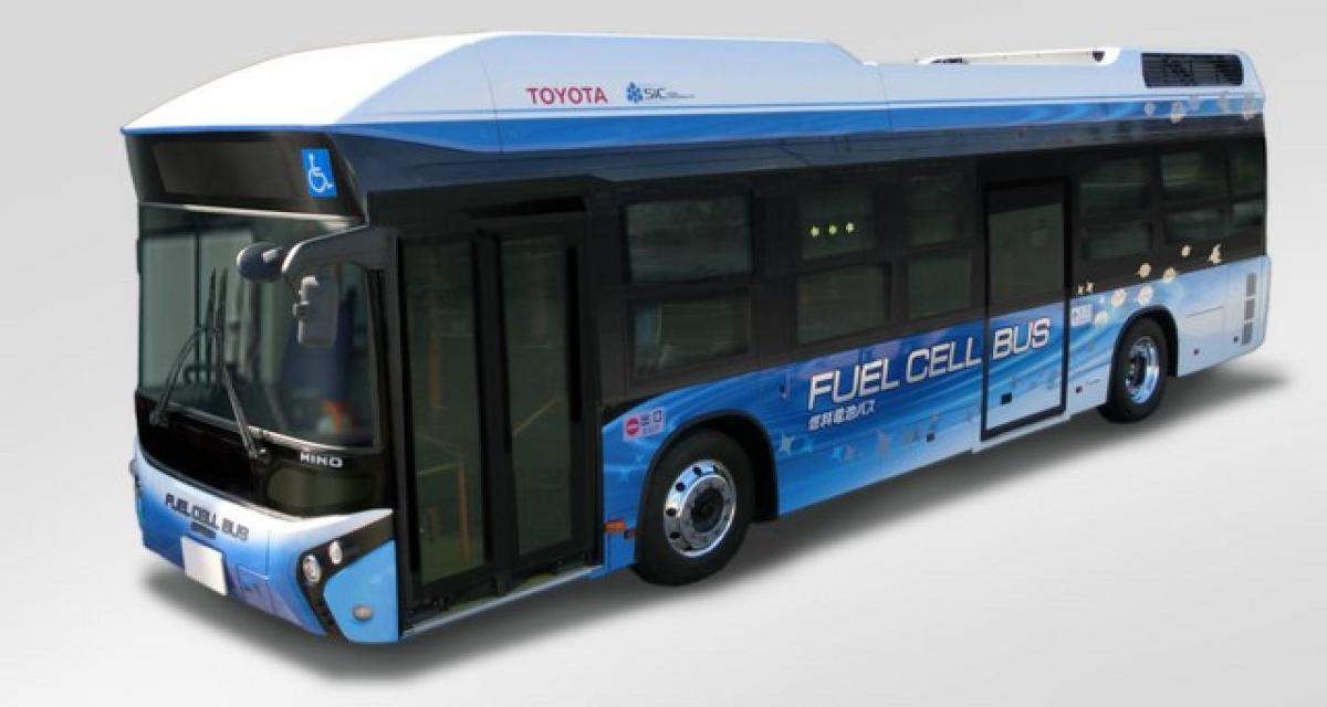 Un bus à pile à combustible pour Toyota City