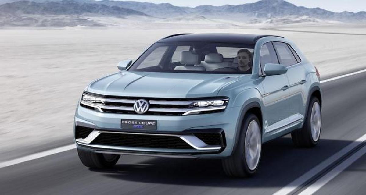 Détroit 2015 : Volkswagen Cross Coupé GTE Concept