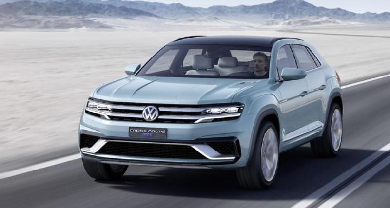  - Détroit 2015 : Volkswagen Cross Coupé GTE Concept