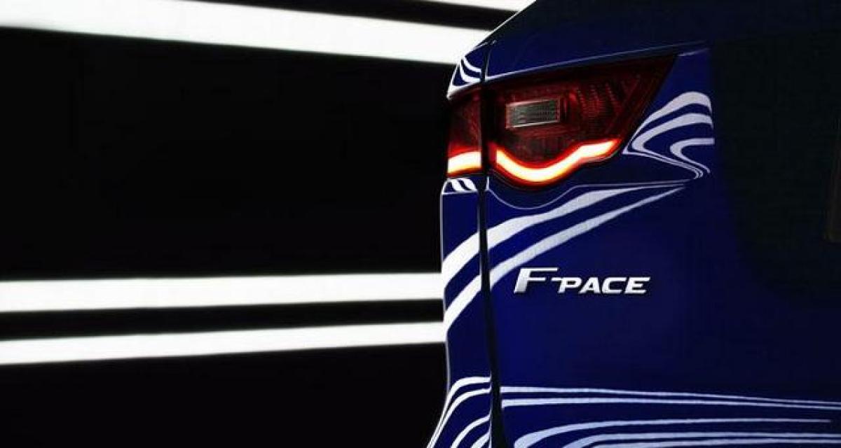 F-Pace : le futur crossover/SUV Jaguar a un nom