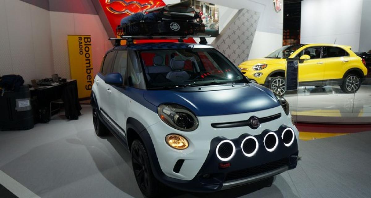 Detroit 2015 Live : Fiat 500L Vans Design Concept