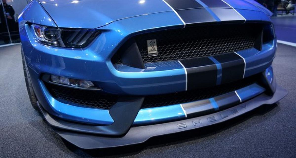 Détroit 2015 live : Ford Shelby GT350R Mustang