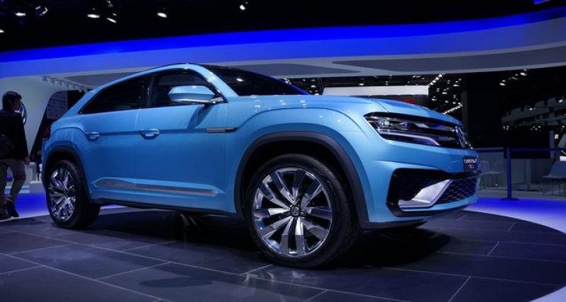  - Détroit 2015 live : Volkswagen Cross Coupé GTE Concept