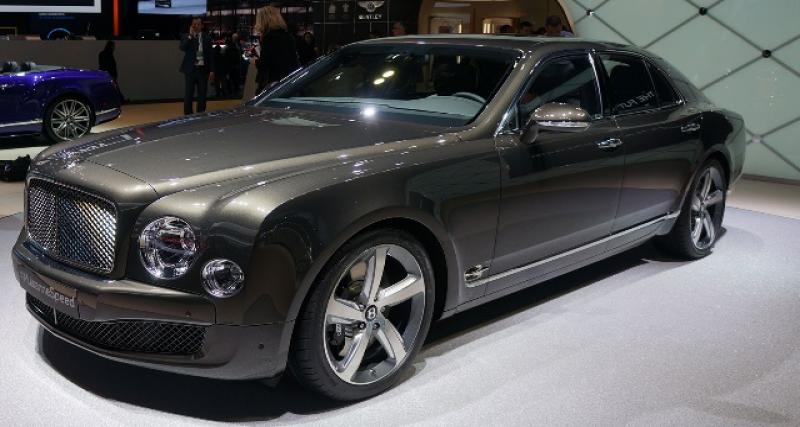  - Detroit 2015 live : Bentley Mulsanne Speed