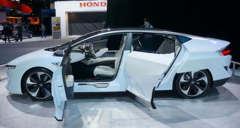  - Détroit 2015 live : Honda FCV Concept