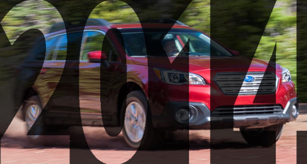 Bilan 2014: Subaru