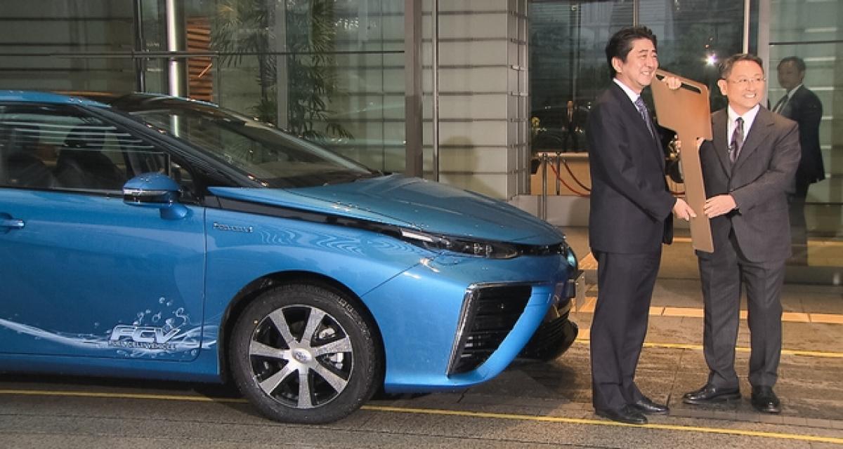 La première Toyota Mirai livrée à son propriétaire