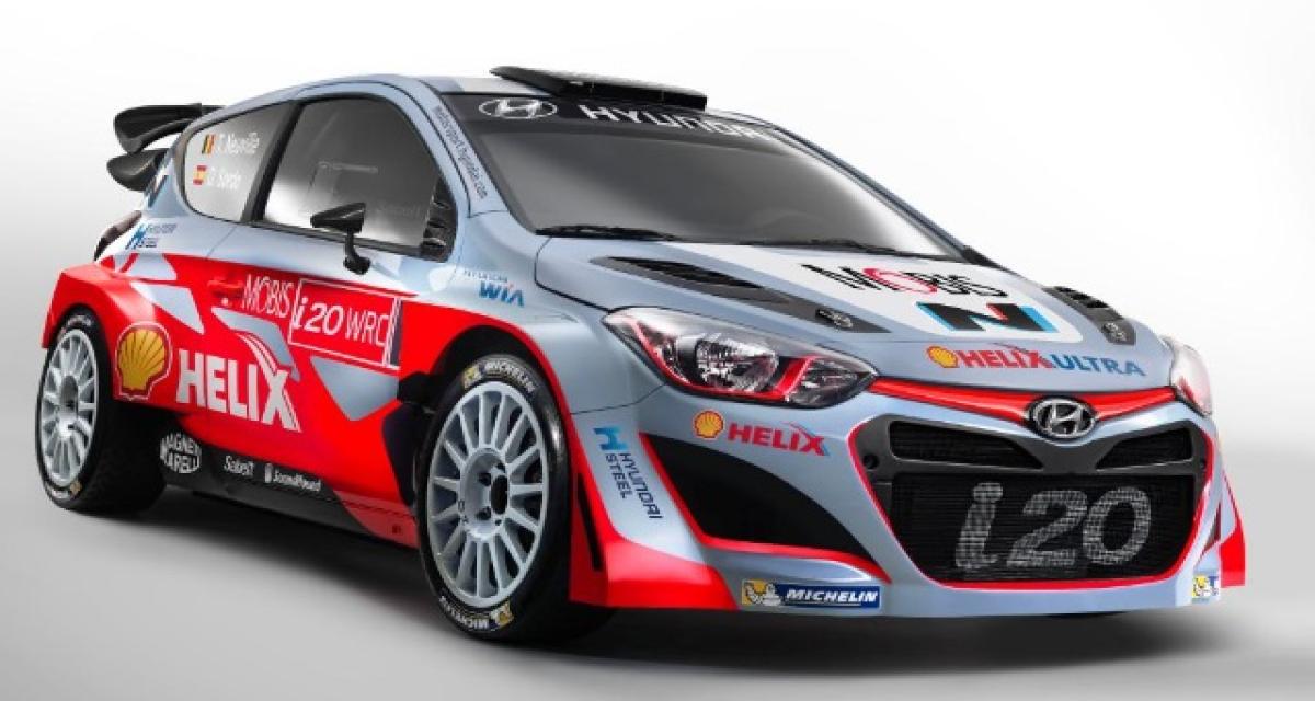 WRC 2015 : Hyundai fait évoluer en douceur ses couleurs