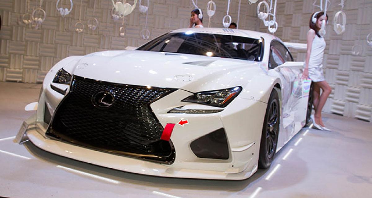 Tokyo Auto Salon 2015 live : Lexus RC F GT3