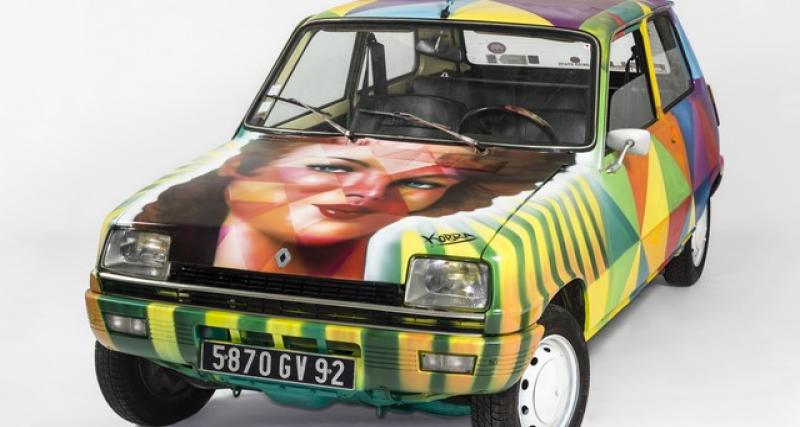  - Rétromobile 2015 : Renault 5 "Street art by Perrier"