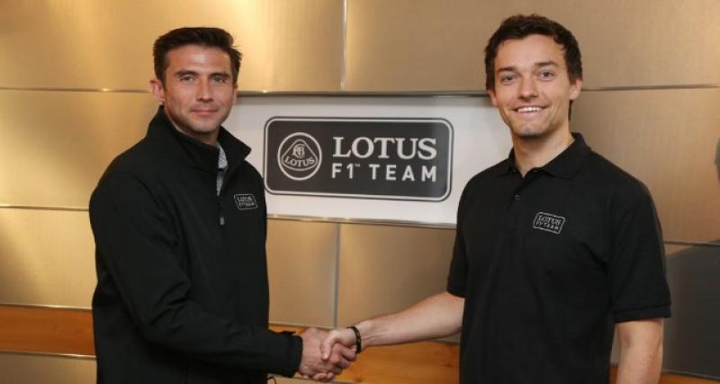  - Lotus F1 : Jolyon Palmer double Esteban Ocon par la droite