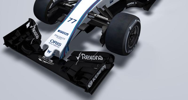  - F1 2015 : premières images officielles de la Williams FW37