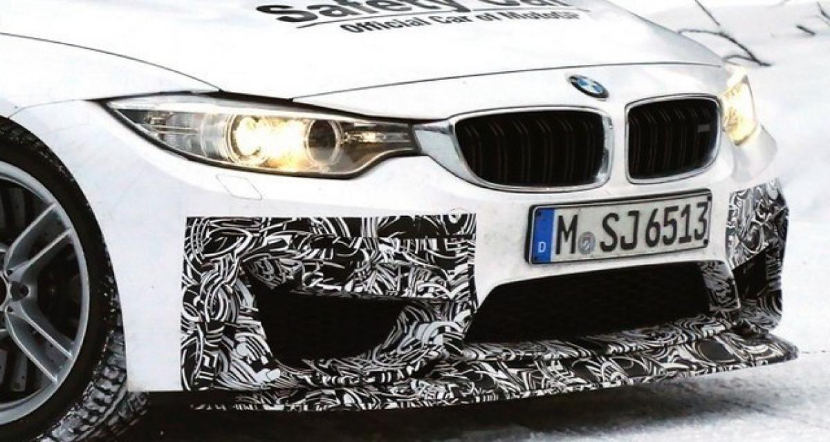 Spyshot : une BMW M4 grimée