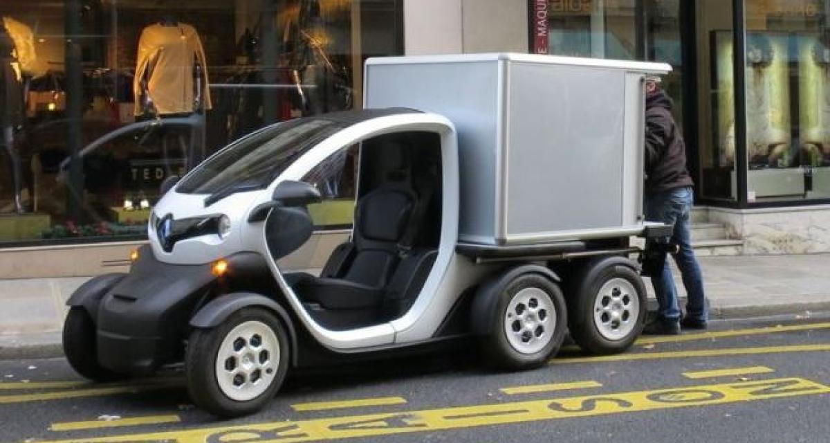 Renault Twizy Delivery Concept : les tests continuent